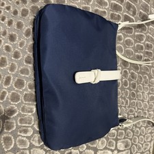 CLARKS NYLON NAVY BLUE HANDBAG