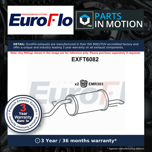 Exhaust back rear box - exhaust,