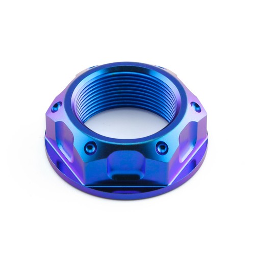 Titanium yoke nut - titanium,