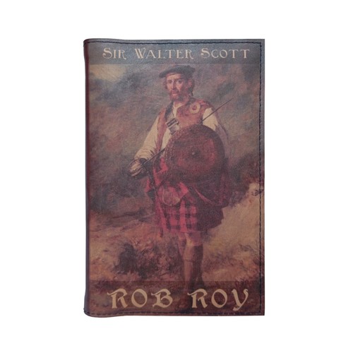 Rob roy leather covered wood - leather,