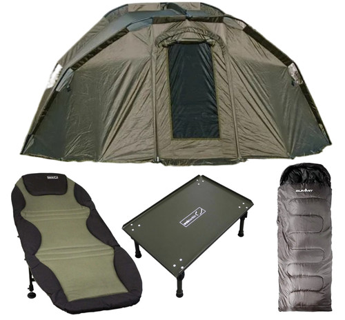 Deluxe man fishing bivvy set - deluxe,