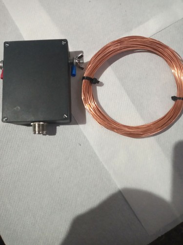 Unun with antenna wire - 9:1,