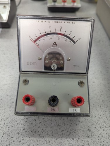 Dual scale ammeter - dual,
