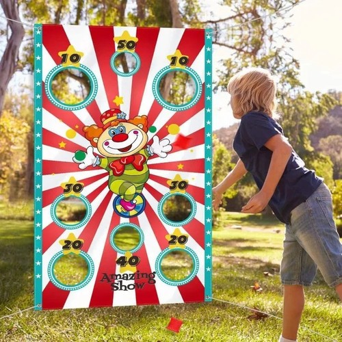 Toss game with bean bags - game,