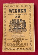 1943  WISDEN - LINEN SOFTBACK