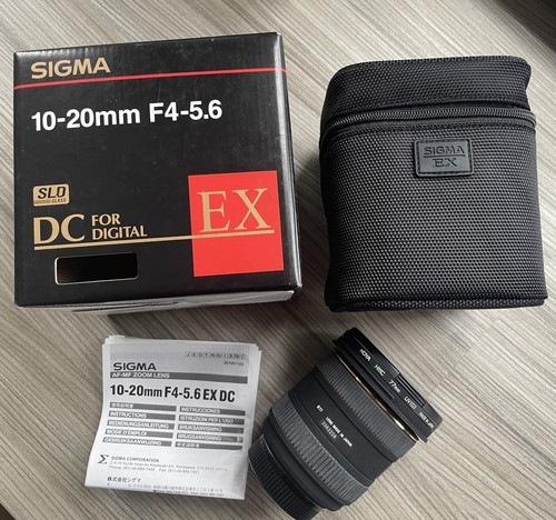 Sigma 20mm 6 ex - ex, dc