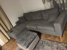 Sofa Bed Becomes As Double Bed Has storage And Comes With The Small Box Seating