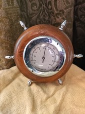 Vintage nautical theme thermometer - S10