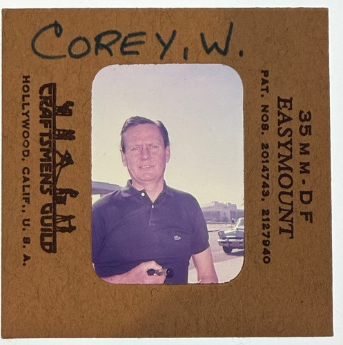 Actor wendel corey vintage - actor,