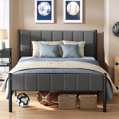 Vasagle double bed frame - double, frame,