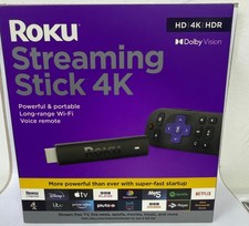 Roku 3820EU2 Streaming Stick 4K HD/4K/HDR Streaming Media Player Black