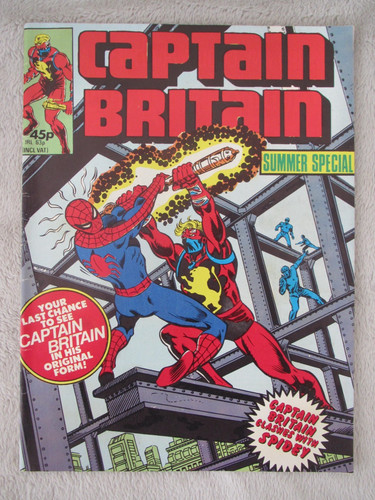 Captain britain summer - captain,
