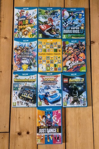 Nintendo wii games bundle - u,