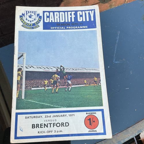 Cardiff city brentford fa - city, vs