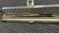 PERADON 58″ Knight 3/4 Jointed Snooker Cue with cue craft case