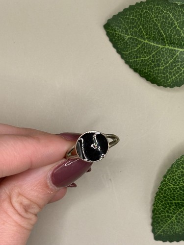 Vintage sterling silver black - vintage,