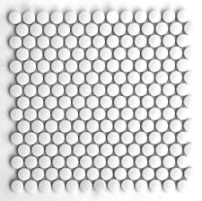 Penny Round White Porcelain