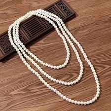 Women faux pearl necklace - women’s,