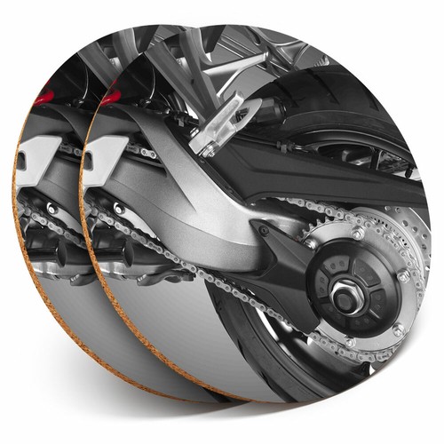 Coasters motorbike wheel - 2,