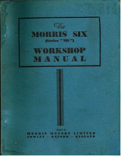 Morris six saloon - ms),