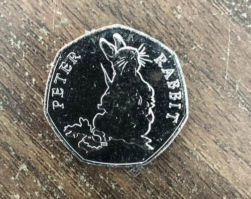 Peter rabbit 2018 50p - 50p, coin