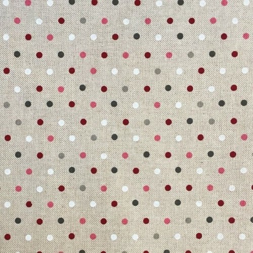 Cotton rich linen look fabric - cotton,