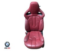 RANGE ROVER EVOQUE L538 3 DOOR COUPE FRONT PASSENGER LEFT SEAT LEATHER RED