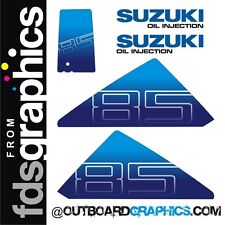 Suzuki DT85hp outboard engine decals/sticker kit
