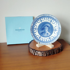 Vintage Wedgwood Plate - Life Of Queen Elizabeth The Queen Mother Commemorative