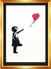 BANKSY"Girl With