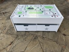 Great Little Trading Company Bodmin Play Table With Two Drawers On Wheels