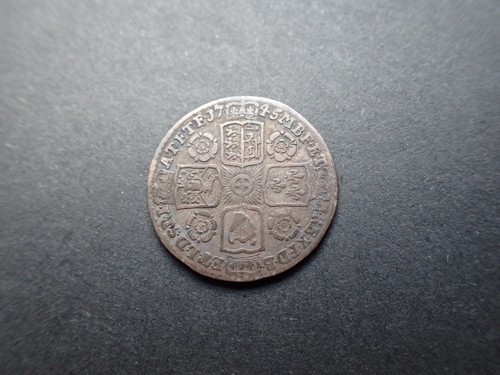 Scarce 1745 george - 1745, silver