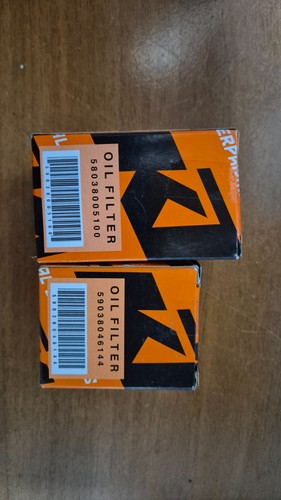 New oil filters - oil,
