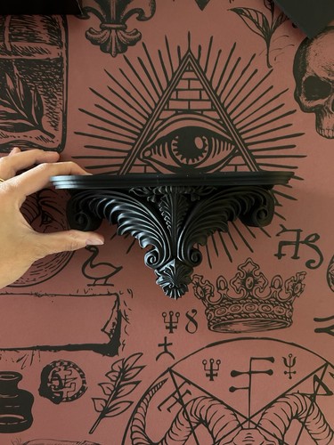 Small gothic shelf - gothic,