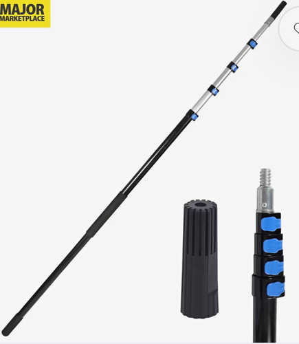 Telescopic extension pole - 6m,