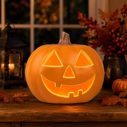 Halloween large pumpkin led - halloween,