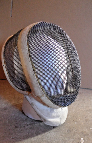 Vintage fencing mask leon - -,
