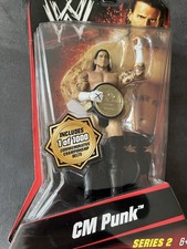 CM Punk Mattel Series 2 WWE Action Figure 1/1000 Limited Edition 2010 New