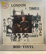 Radio Heart Gary Numan - London Times - 12"+7"flexi 1987 VG+ / VG+