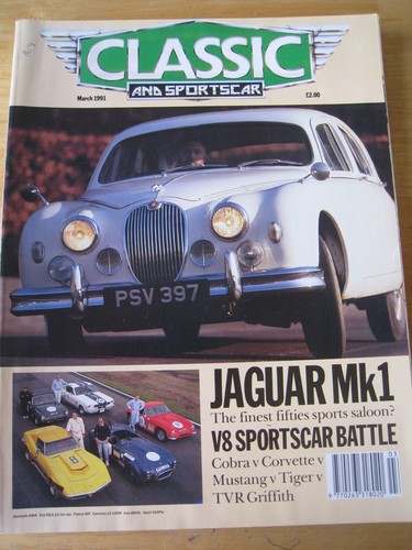 Classic sportscar mar 1991 - classic,