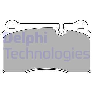 Lp2009 delphi brake pad set - delphi,