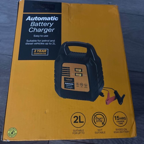 Halfords automatic battery - automatic,