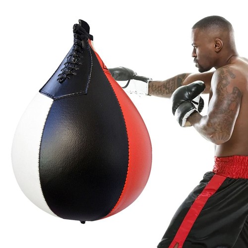 Leather hanging punching ball - hanging,