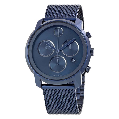 Movado bold chronograph - chronograph, blue