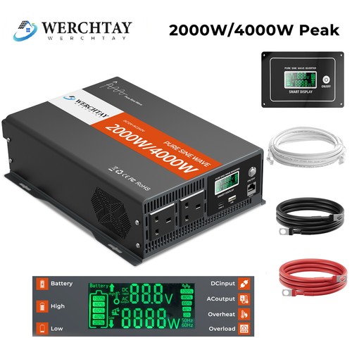 4000w pure sine - 4000w(peak), wave