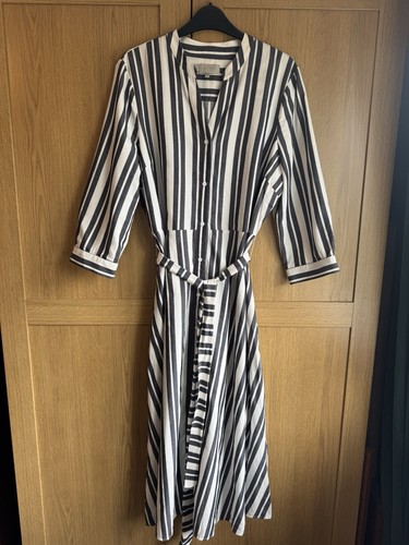 Hobbs shirt dress size grey - shirt, 16