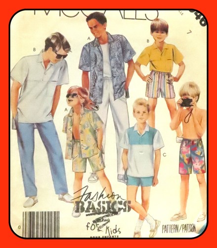 Boys clothes pattern - boys,