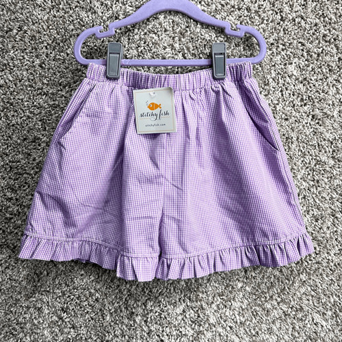Stitchy fish shorts - shorts, girls