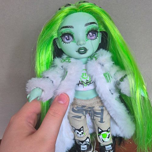 Rainbow high neon green - rainbow,