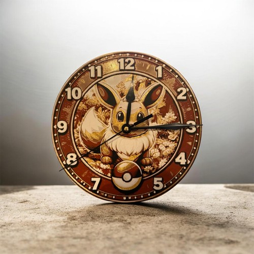 Eevee wall clock - eevee,